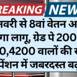 8th Pay Commission Salary Grade Pay Wise