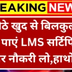 Aadhaar E-Learning LMS Certificate
